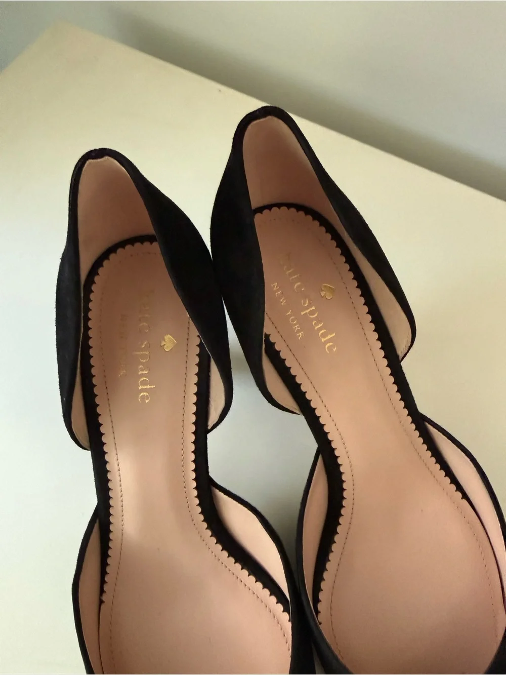 kate spade suede kitten